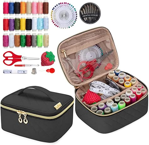 Sewing Kit Bag, Colorful Lifestyle, Sewing Pins, Sewing Storage, Needle Threader, Home Sewing, Portable Bag, Sewing Needles, Travel Home