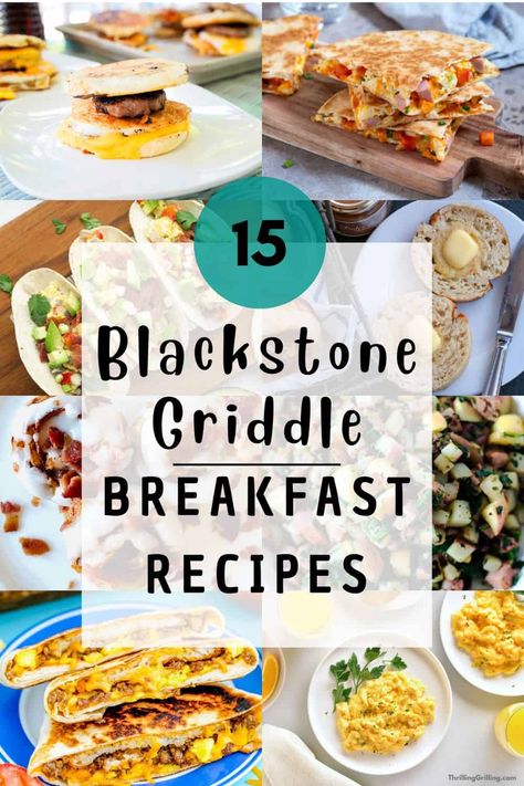 Flat Top Grill Brunch, Brunch Ideas Blackstone, Breakfast On A Griddle, Griddle Brunch Ideas, Unique Griddle Recipes, Grilled Sandwiches On Blackstone, Outdoor Flat Top Grill Recipes, Black Stone Brunch Ideas, Breakfast Ideas For Blackstone