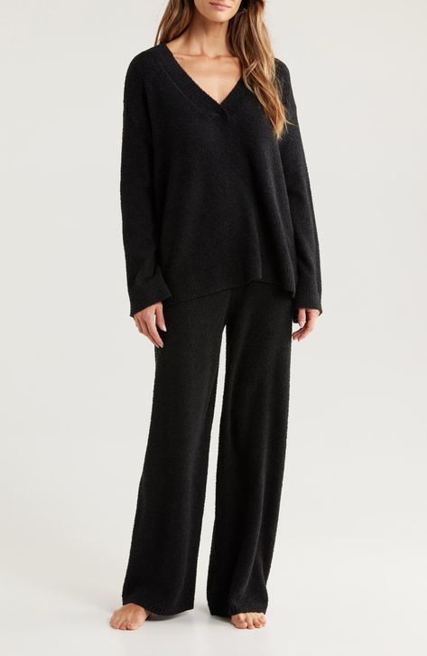 Nordstrom So Soft Sweater & Lounge Pants Set available at #Nordstrom Sweater Lounge, Soft Sweater, Softest Sweater, Christmas 2024, Comforters Cozy, Lounge Pants, What To Wear, Pants Set, Elastic Waist