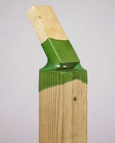 Joining Bottles project by RCA graduate Micaella Pedros Wood Joining, Wood Joints, Diy Holz, Into The Wood, Recycled Furniture, Into The Woods, Annie Sloan, Recycle Plastic Bottles, Wood Work