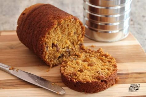 Pumpkin Raisin Bread, Coffee Can Bread, Can Bread, Bread In A Can, Raisin Bread Recipe, Pumpkin Spice Bread, Sweet Potato Cinnamon, Spice Bread, Salad Aesthetic