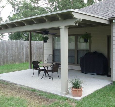 It you have the skills and time, you can build your own patio roof. Here, our roofing experts explain how to attach a patio roof to an existing house. Deck Roof, Design Per Patio, Pergola Diy, Covered Patio Design, Pergola Ideas, Pergola Design, Backyard Pergola, Backyard Porch, Covered Pergola