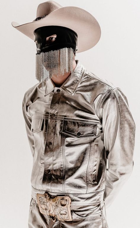 Galactic Cowboy, Space Cowboy Costume, Cowboy Outfit Men, Western Glam Outfit, Cowboy Outfit For Men, Disco Cowboy, Orville Peck, Cowboy Outfit, Western Glam