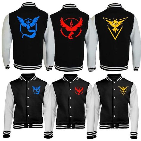 Pokemon Go Logo High Quality Sweatshirt Team Valor Instinct Mystic... ❤ liked on Polyvore featuring costumes, plus size womens costumes, stitch costume, baseball halloween costume, stitch halloween costume and role play costumes Baseball Halloween Costume, Pokemon Trainer Cosplay, Baseball Costume, Stitch Halloween Costume, Cosplay Inspired Outfits, Pokemon Ocs, Baseball Costumes, Stitch Costume, Team Valor