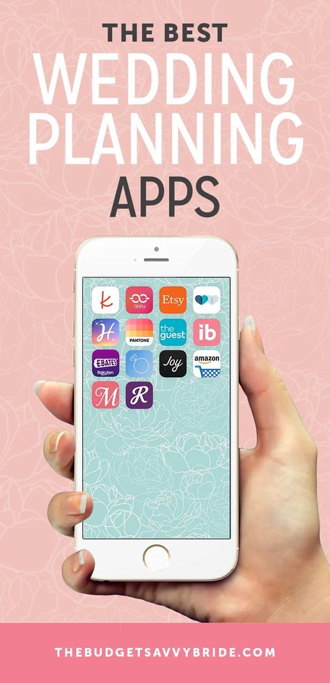 The Best Wedding Planning Apps for Your Smartphone for Budget Brides Wedding Website Ideas, To Do App, Wedding Photo Sharing, Wedding Planning Apps, Wedding Budget Planner, Wedding Tips And Tricks, Weddings On A Budget, Wedding Planner App, Planning Apps