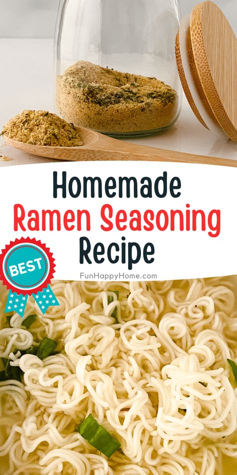 How To Make Ramen Seasoning, Homemade Ramen Noodles Seasoning, Homemade Chicken Ramen Noodles, Ramen Noodle Spice Recipe, Dried Soup Mix Recipes, Chicken Ramen Seasoning Recipe, Diy Ramen Noodle Seasoning, Top Ramen Seasoning Homemade, Healthy Ramen Seasoning