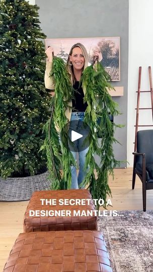 55K views · 5.9K reactions | Jennie • Modern Home Design on Reels | Tropical Murd · All I Want for Christmas Is You (Speed Up) (Remix) Faux Garland, Norfolk Pine, Pine Garland, Modern Home Design, Christmas Mantle, Christmas Arrangements, All I Want For Christmas, Christmas Decorating, All I Want