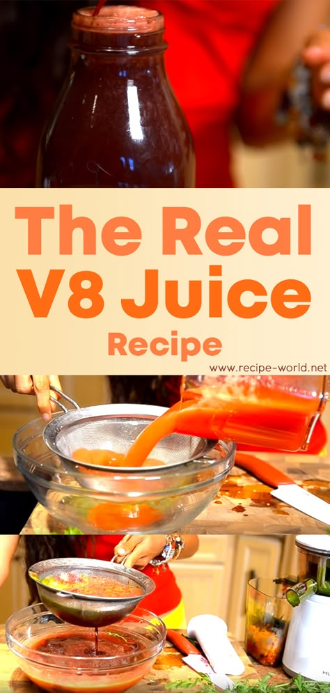 Recipe World The Real V8 Juice - Recipe World