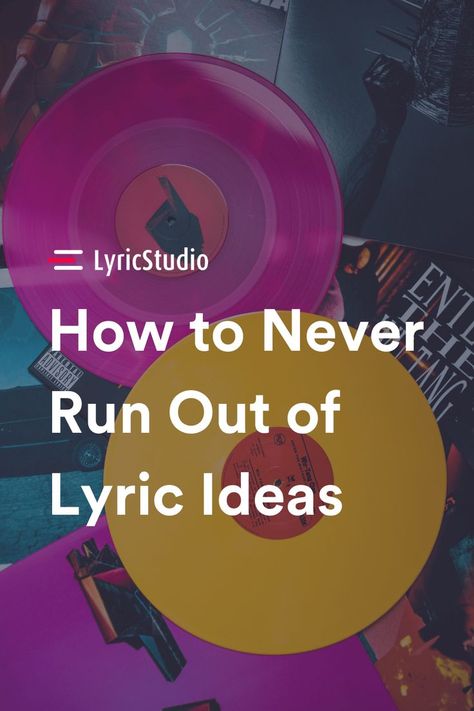 We've all been there. Next time you’re struggling to come up with lyric ideas, try these helpful songwriting techniques. #LyricIdeas #songwriting #SongwritingTips Lyric Ideas, Songwriting Lyrics, Songwriting Tips, Writing Lyrics, 2014 Fashion Trends, Music Lessons, Run Out, Music Publishing, Writing Tips