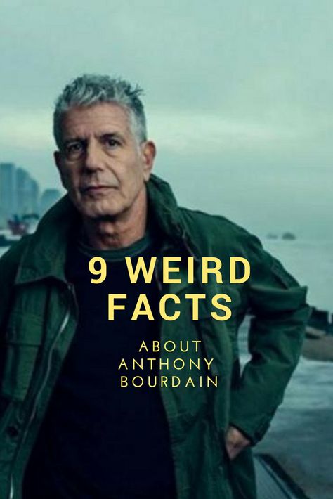 9 Weird Facts You Didn’t Know About Anthony Bourdain #celebrity #foodnetwork Anthony Bourdain Style, Anthony Bourdain Recipes, Anthony Bourdain Young, Anthony Bourdain Tattoo, Tony Bourdain, Anthony Bourdain Parts Unknown, Anthony Bourdain Quotes, Chef Quotes, Anthony B