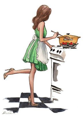 #art #draw #girl #kitchen #cook #cooker Barefoot Contessa, Art Et Illustration, Art And Illustration, Fashion Illustrations, Fashion Sketches, 그림 그리기, Fashion Drawing, Fashion Illustration, Fashion Art