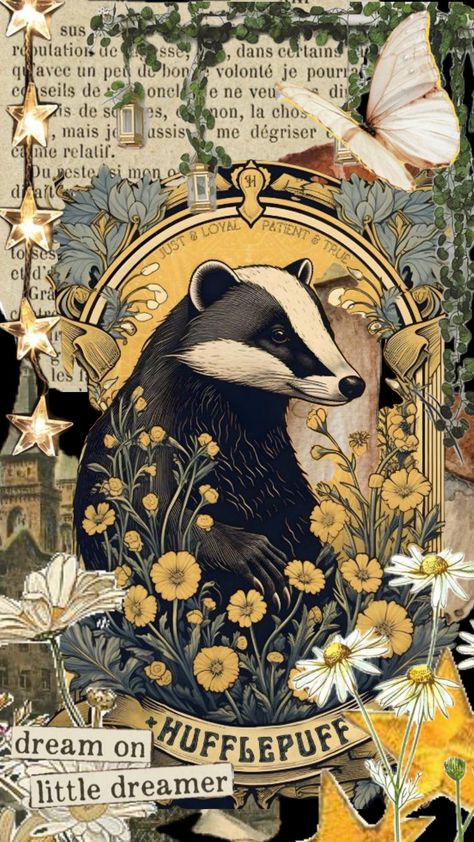 #hufflepuffgirls #hufflepuffpride Hufflepuff Painting, Badger Hufflepuff, Hufflepuff Wallpaper, Classe Harry Potter, Harry Potter Painting, Hufflepuff Aesthetic, Adairs Kids, Harry Potter Background, Theme Harry Potter