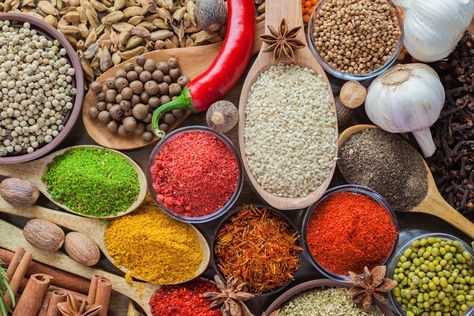 #Beautiful #spices are the essence of our craft - at Chai Thali we import ours from #India for their #superior quality. Global Food, China Food, America Food, Caraway Seeds, Food Additives, Food Backgrounds, Flavor Enhancers, Food Science, Global Recipes