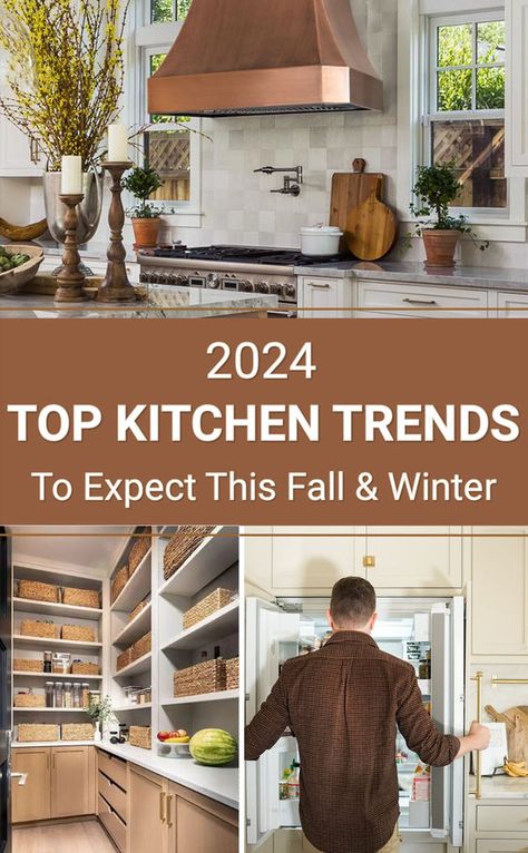 Whether you're renovating your kitchen or simply adding some new design updates, you'll love this list of the top kitchen trends according to design experts. 2024 Kitchen Decor Trends, 2024 Small Kitchen Trends, Kitchen Remodel Ideas 2024, Kitchen Backsplash Trends 2024, 2024 Kitchen Design Trends, Kitchen Trends For 2024, 2024 Backsplash Trends, Kitchen 2024 Design Trends, 2024 Kitchen Backsplash Trends