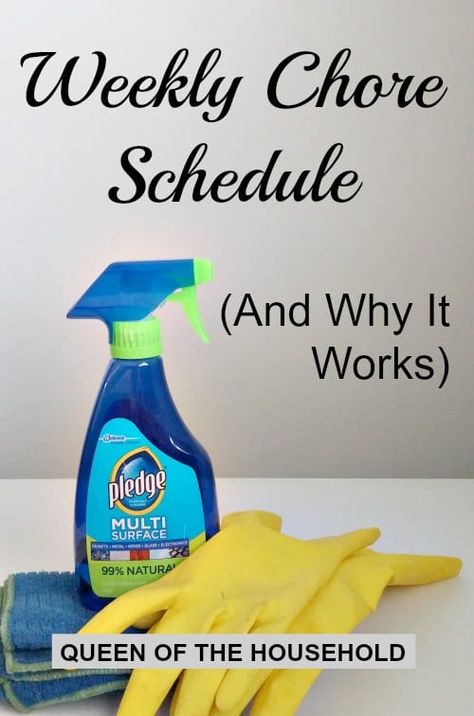 Housekeeping Schedule and Weekly Cleaning Routine Weekly Chore Schedule, Peachy Clean, Chore Schedule, Housekeeping Schedule, Monthly Cleaning Schedule, Fly Lady, Cleaning Checklist Printable, Mom Body, Cleaning Crew