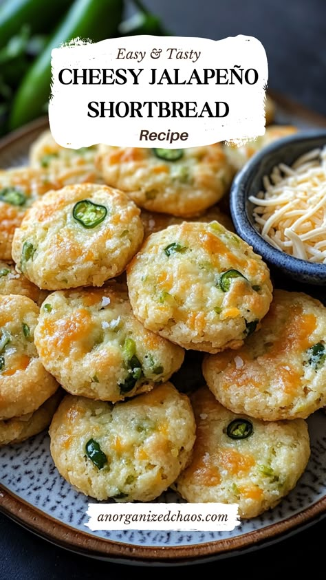 Cheesy Jalapeño Shortbread Savory Treats Snacks, Parmesan Cheddar Basil Bites, Sliced Jalepeno Recipes, Cheese Jalapeño Shortbread, Jalapeño Cheese Crisps, Savory Bars Recipes, Cheesy Jalepeno Shortbread, Cheesy Jalapeño Shortbread Cookies, Cheesy Jalapeno Shortbread 12 Tomatoes