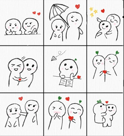 Love Doodle Art For Him, Cute Friends Doodle, Cute Easy Drawings For Boyfriend Gift Ideas, Birthday Doodles For Boyfriend, Asthetic Picture Drawing Simple Easy, Cute Things To Draw For Your Boyfriend Creative, Cute Lil Drawings For Boyfriend, Cute Relationship Doodles, Easy Couple Drawings Simple