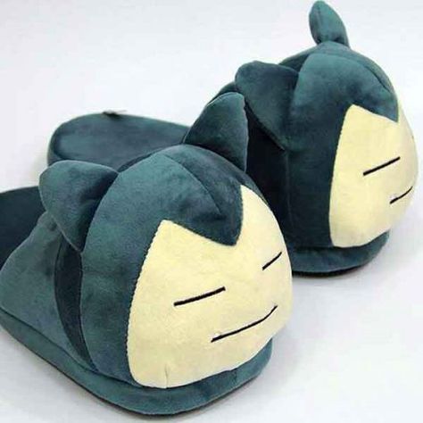 Snorlax Bean Bag, Pokémon Snorlax, Snorlax Pokemon, Pokemon Snorlax, Pokemon Gifts, Plush Slippers, Soft Slippers, Warm Shoes, Warm Slippers