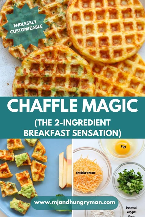 Looking for a simple yet delicious breakfast solution? These Cheese Waffles, aka Chaffles, are made with just two simple ingredients – eggs and cheese! You can whip up a breakfast that will impress even the pickiest eaters in your family because the customization options are endless! Add in some finely chopped veggies like broccoli or carrots for an extra burst of flavor and nutrition. Enjoy them plain or get creative with your favorite toppings! Broccoli Cheese Waffles, Waffle Recipe For Toddler, Broccoli Waffles, Waffle Recipe For Baby, Waffles For Toddlers, Toddler Waffles, Healthy Waffles For Kids, Waffles For Baby, Toddler Waffles Healthy