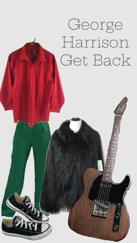 George Harrison Get Back Outfit George Harrison Outfit, George Harrison Get Back, Back Outfit, Paul Mccartney John Lennon, Outfit Shuffles, Plastic Ono Band, Traveling Wilburys, Travelling Wilburys, Beatles Paul Mccartney