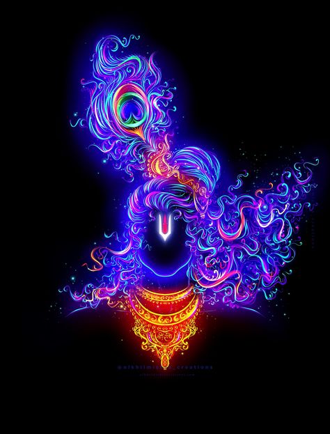 Shivji Wallpapers Hd Wallpaper, Krishna Digital Art, Simple Compass Tattoo, Janmashtami Special, Art Krishna, Magical Fairies, Krishna Hd, God Artwork, Chakra Art