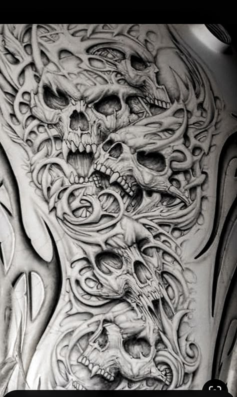 Tattoo Cover Up Ideas For Men Arm, Skull Artwork Illustrations, Cool Skull Drawings, Skull Tattoo Ideas, Evil Skull Tattoo, Skull Art Tattoo, Black Art Tattoo, Cool Tattoo Drawings, Skull Sleeve Tattoos