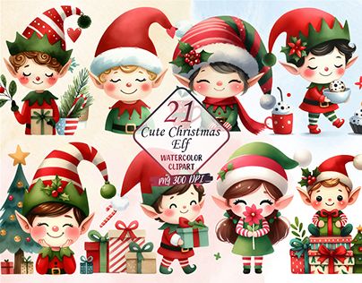 Check out new work on my @Behance profile: "Cute Christmas Elf Watercolor Sublimation Bundle" http://be.net/gallery/198056365/Cute-Christmas-Elf-Watercolor-Sublimation-Bundle Elf Watercolor, Profile Cute, Christmas Elves, Whimsical Christmas, Christmas Clipart, Cute Christmas, Christmas Elf, Digital Clip Art, Watercolor Clipart