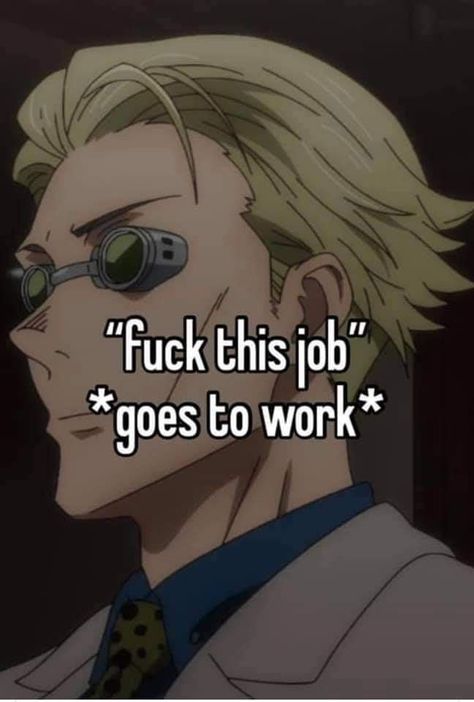 ✨Some Jujutsu Kaisen memes✨ I don't own any memes/pics used in this… #random #Random #amreading #books #wattpad Kento Nanami, Juju On That Beat, Nanami Kento, Ju Jitsu, Anime Jokes, Jujitsu Kaisen, Anime Meme, Fanarts Anime, Anime Pics