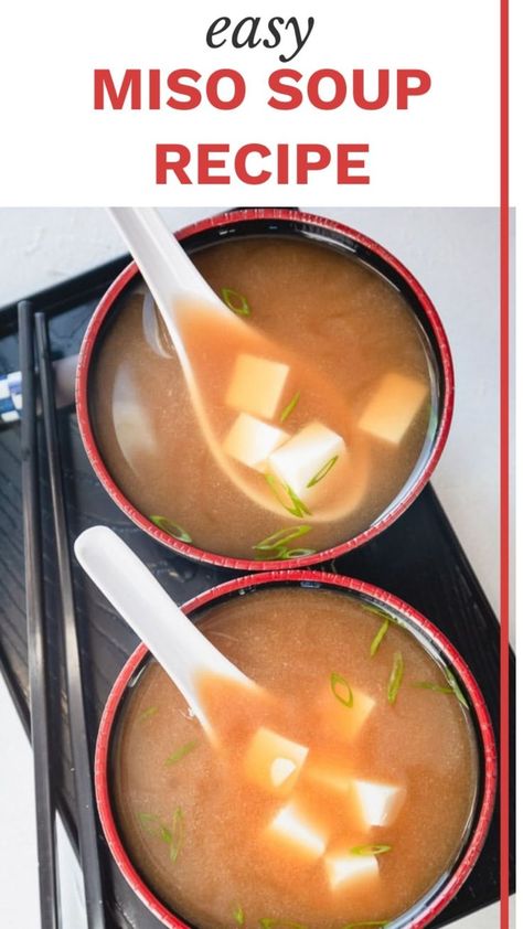 Pot Luck Meals, Homemade Miso Soup, Miso Soup Recipe Easy, Miso Paste Recipes, Virginia Recipes, Tofu Miso Soup, Homemade Miso, Sides For Dinner, Miso Recipe