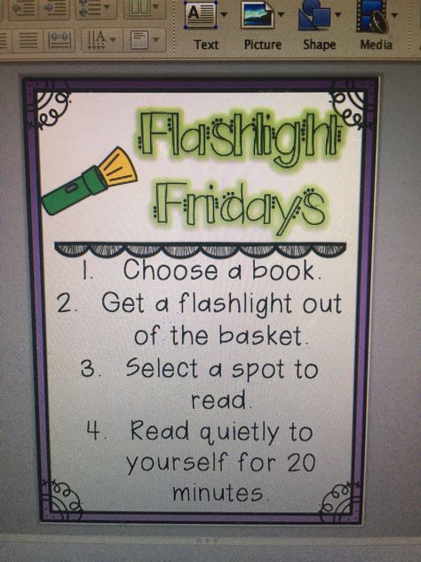 Flashlight Friday Anchor Chart, 1st Grade Fun Friday Activities, Fridge Classroom Display, Fun Friday Kindergarten Activities, Fun Friday Classroom Ideas, 3rd Grade Reading Classroom Setup, Ela Classroom Decor Elementary, Reading Teacher Classroom Decor, First Grade Classroom Ideas