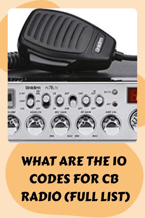 Discover the Essential 10 Codes for CB Radio: Simplify communication effortlessly with widely recognized 10 codes. Enhance your CB Radio experience by embracing these vital codes, known by many, ensuring seamless and efficient conversations. Unleash the power of effective communication today! Radio Code, Games Room Inspiration, Radio Equipment, 10 Codes, Radio Scanner, Emergency Equipment, Cb Radios, Cb Radio, Prepper Survival