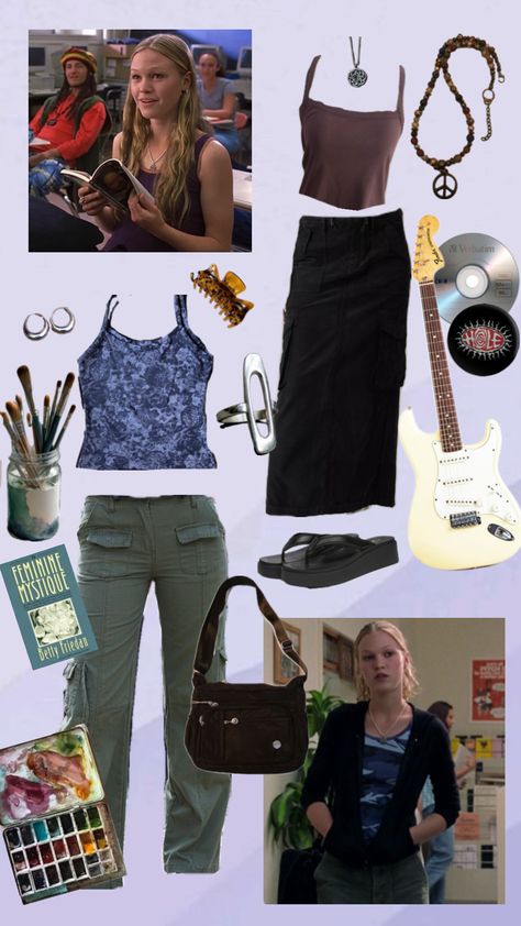 Kat Stratford style inspo🎸💿📚 Kat Stratford Style, Kat Stratford, 10 Things I Hate About You, Downtown Girl, Cute Fits, Clothes And Accessories, Fit Inspo, Dream Wardrobe, Creative Energy