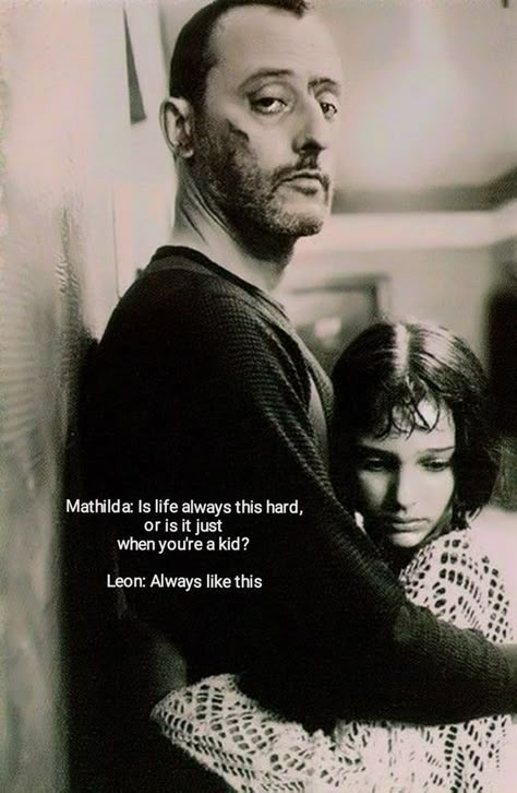 Leon: The Professional Leon And Mathilda, Leon Matilda, Mathilda Lando, The Professional Movie, Professional Poster, Leon The Professional, Luc Besson, Jean Reno, Professional Wallpaper