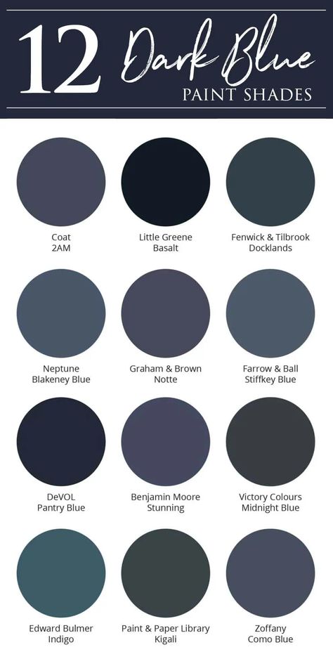 Later Dark Blue Study Room, Dark Slate Blue Paint, Dark Cobalt Blue Paint, Deep Navy Bedroom, Dark Academia Blue Paint, Dark Accent Wall Bedroom Navy Blue Paint Colors, Dark Blue Interior Paint, Deep Blue Paint Colors, Room Ideas Dark Blue