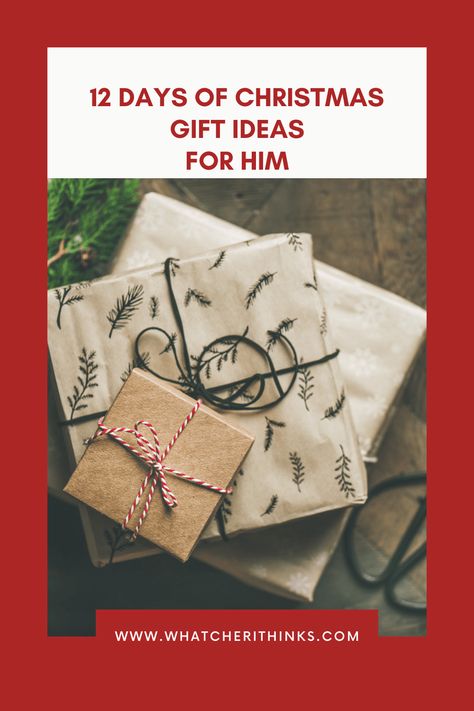 12-Days-of-Christmas-Gift-Ideas-for-Him » WhatCherithInks 12 Days Of Christmas Gifts, Christmas Gift Ideas For Him, 12 Days Of Xmas, Christmas Gifts For Husband, Gourmet Coffee, Inexpensive Gift, Christmas Song, Epiphany, 12 Days Of Christmas