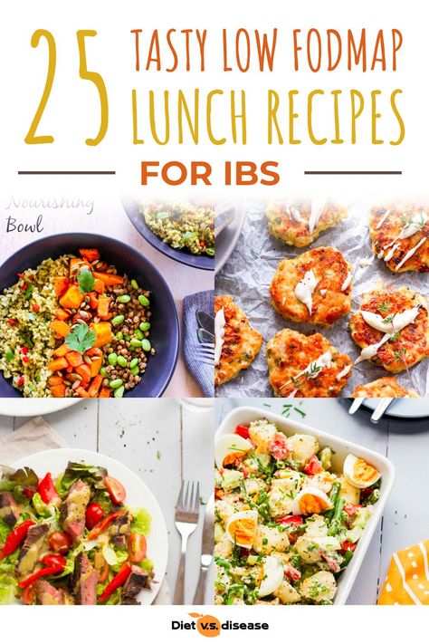 Are you stuck for low FODMAP lunch ideas? We’ve rounded up 25 tasty low FODMAP lunch recipes that will help keep you on track. Click the recipe title for the full recipe ingredients and cooking method. #dietitian #nutritionist #lowfodmap #nutrition #health Low Food Map Lunch Ideas, Fodmap Lunches For Work, Low Fodmap Quick Meals, Low Fodmap Lunches For Work, Low Fodmap Chip Dip, Vegetarian Fodmap Recipes, Low Fod Map Recipe, Low Fodmap Work Lunch, Low Fodmap Wraps