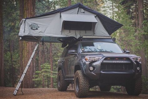 #Toyota #LetsGoPlaces Grey 4runner, 4runner Camping, 4runner Build, 4runner Forum, 4runner Accessories, Four Runner, 4runner Mods, Toyota Pickup 4x4, Camping Toys