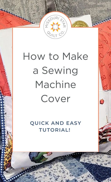 Learn how to make a gorgeous quilted sewing machine cover the fun & easy way using June Tailor quilt as you go batting! Join Misty as she creates a strip pieced sewing machine dust cover from start to finish, no walking foot required. Quilted Sewing Machine Mat, Sewing Machine Cover Tutorial Free, Quilted Sewing Machine Cover Pattern, Sewing Machine Covers Ideas, Diy Sewing Machine Cover Pattern, Pattern For Sewing Machine Cover, Sewing Machine Cover Pattern Free How To Make, Sewing Machine Dust Cover Free Pattern, Sewing Machine Covers Ideas Free Pattern