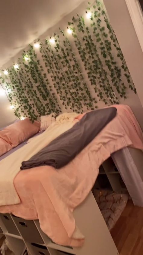 Vibey Room, Diy Loft Bed, Small Room Decor, Room Redesign, Small Room Design, Redecorate Bedroom, Cozy Room Decor, Teen Bedroom Decor, Room Design Bedroom