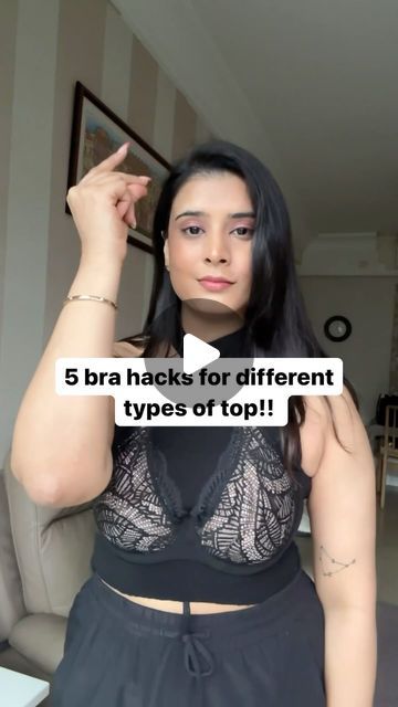 Tanisha Haldia on Instagram: "If you don’t like strapless bra then try these 5 viral hacks for different top style ❤️ save and try them later 😍😍  #bra #bratop #straplessbra #strapless #styleinspiration #styleideas #howtostyle #diyideas #fashiongram #girls #womenstyle" Make Any Bra Strapless, Off Shoulder Top Bra Hack, Make Bra Strapless Hack, Off The Shoulder Bra Hacks, Halter Dress Bra Hacks, Turn Regular Bra Into Strapless, Tighten Bra Band, Turn Bra Into Strapless, Strapless Bra Hacks Diy Ideas Plus Size