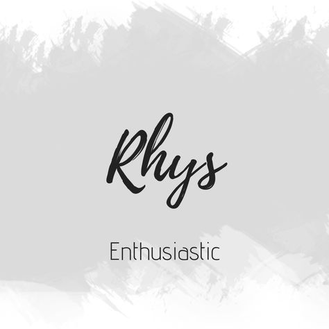 Rhys Name Meaning, Rhys Name, S Boy Names, Short Baby Girl Names, Jean Rhys, Bible Baby Names, Sweet Girl Names, French Words Quotes, Names Meaning