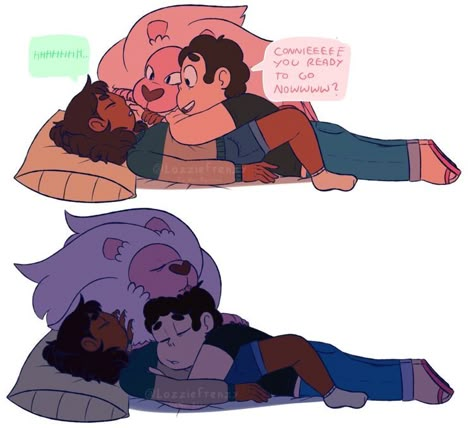 Steven Universe Connie X Steven, Stevonnie Ship, Connie X Steven, Steven X Connie, Connie Steven Universe, Steven And Connie, Steven Universe Pictures, Universe Drawing, Steven Uni