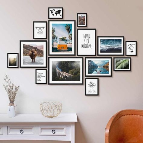 Frame wall collage