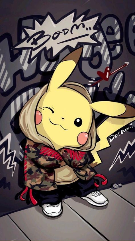 Pikachu Drawing, Dragon Ball Wallpaper, Dragon Ball Wallpaper Iphone, Pikachu Wallpaper, Ball Wallpaper, Wallpapers Cartoon, Swag Cartoon, Cool Wallpapers Cartoon, Cool Wallpapers