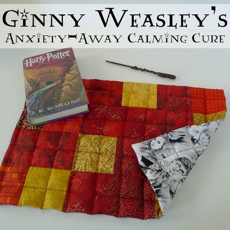 Weighted Blanket Diy, Asd Activities, Calm People, Harry Potter Valentines, Harry Potter Quilt, Weighted Lap Pad, Kids Sewing Patterns, Hogwarts Acceptance Letter, Sensory Items