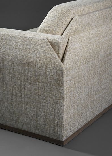 Corner detail! Borga Sofa by Bruno Moinard Editions. Sofa Detail, Bruno Moinard, Workshop Furniture, Organic Art, Modern Upholstery, Sofa Accessories, Living Room Sofa Design, Armchair Furniture, Chair Sofa