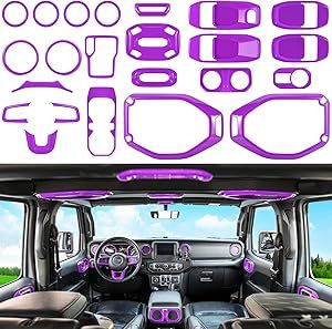 Purple Jeep, 2013 Jeep Wrangler, Jeep Wrangler Accessories, Cover Purple, Cool Car Accessories, Wrangler Accessories, Purple Interior, Drilling Tools, Wrangler Rubicon