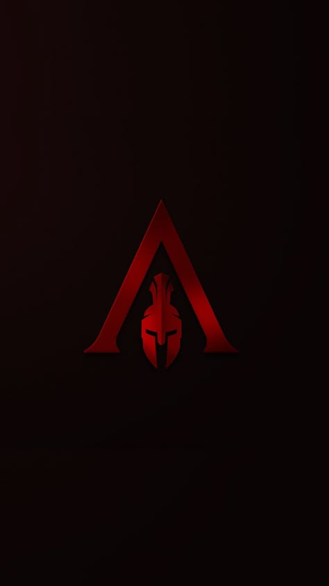 Assassin's Creed Odyssey Wallpaper, Sparta Wallpaper, Assassin Creed Odyssey, Assassins Creed Logo, Creed Wallpaper, Assassin's Creed Wallpaper, Spartan Logo, Ac Odyssey, Assassins Creed Artwork