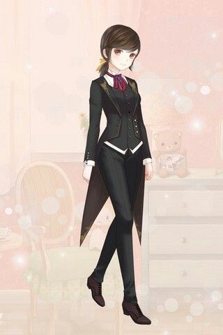 Female Butler Character Design, Agree Anime, Maid Drawing, Butler Outfit, Nikki Dress, Anime Dress, Love Clothing, Female Character Design, Fantasy Clothing