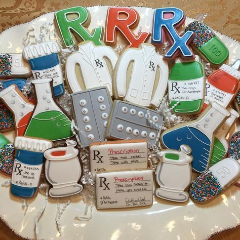 5 doz RX cookies going to the Pharmacy Board meeting tomorrow. #customcookies #decoratedcookies #decoratedsug… | Graduation cookies, Medical cookies, Pharmacy cake Pharmacy Cookies, Pharmd Graduation Party, Pharmacy Graduation Party, Pharmacy Cake, Pharmacy School Graduation Party, Pharmacy Party, Pharmd Graduation, Pharmacy School Graduation, Medical Cookies